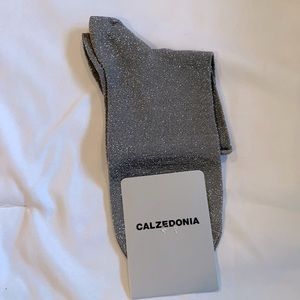 Glittery ankle socks